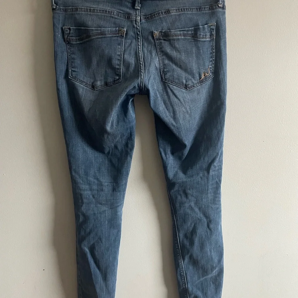 Distressed Blue Women's Jeans
